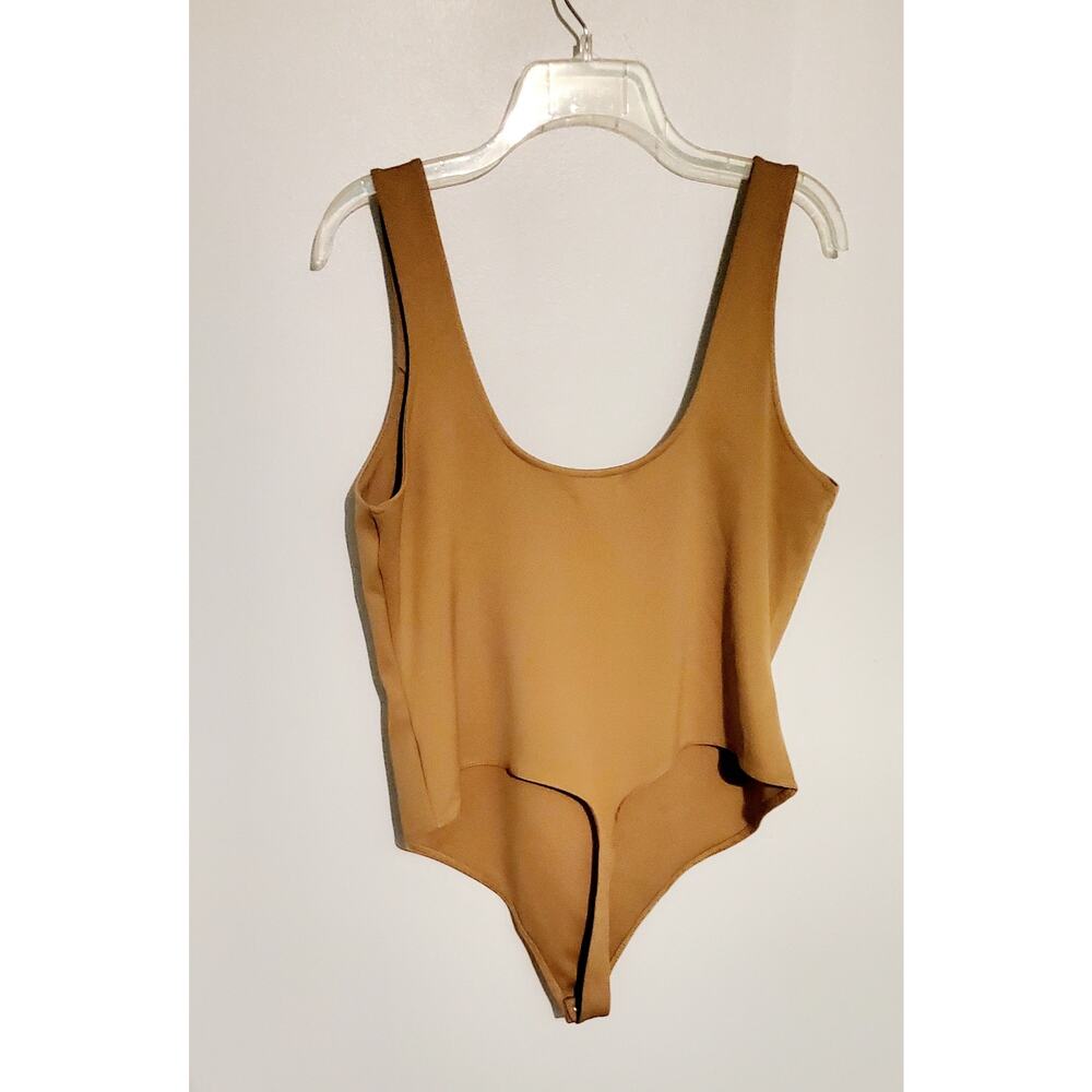 Good American Sexy Rust Color Scuba Body Suit Size 6 (3XL) Layering - Picture 6 of 7